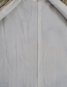 Sakura Fubuki Silk Chirimen Vintage Kimono
