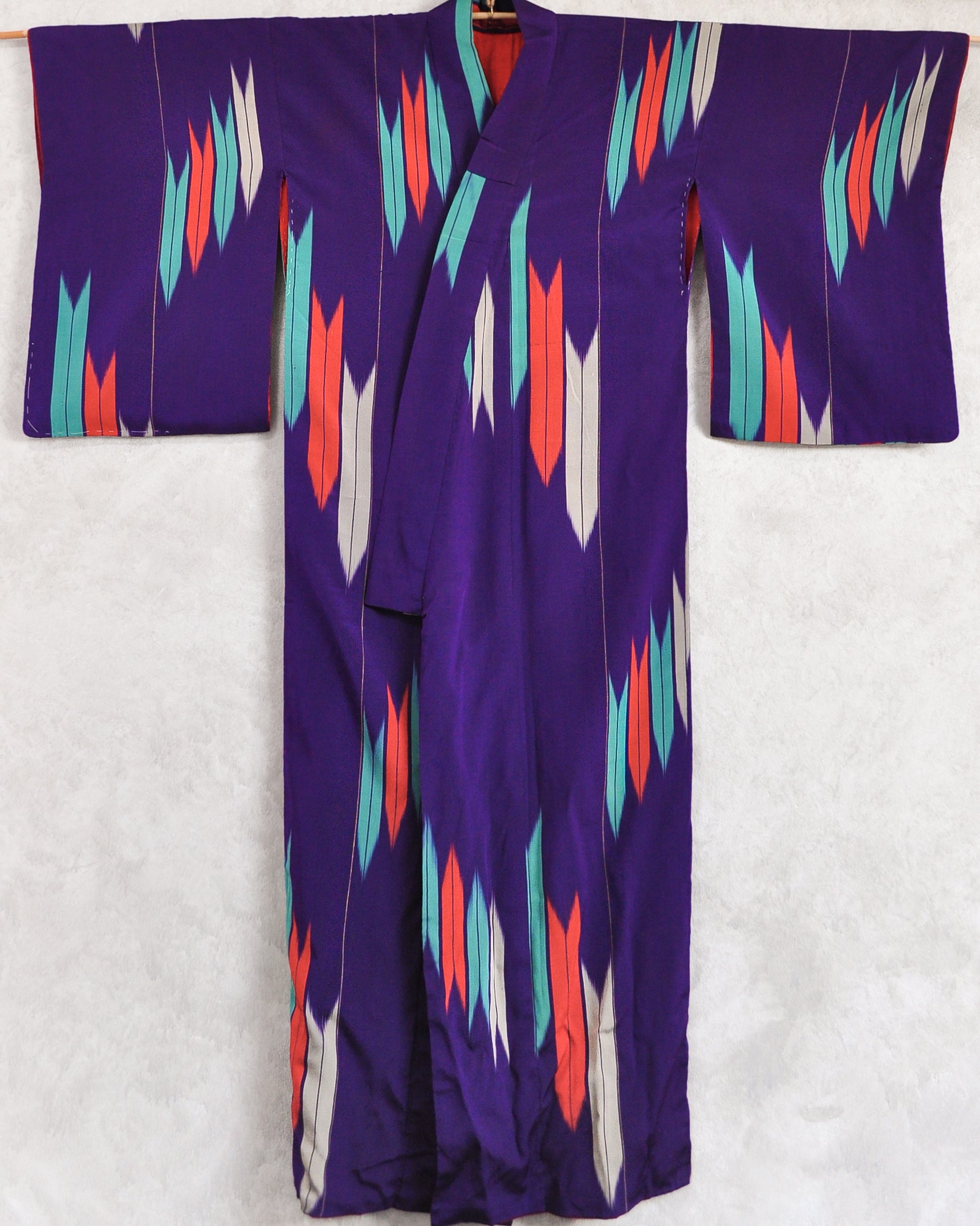 Arrow of Love Taisho Style Antique Silk Kimono