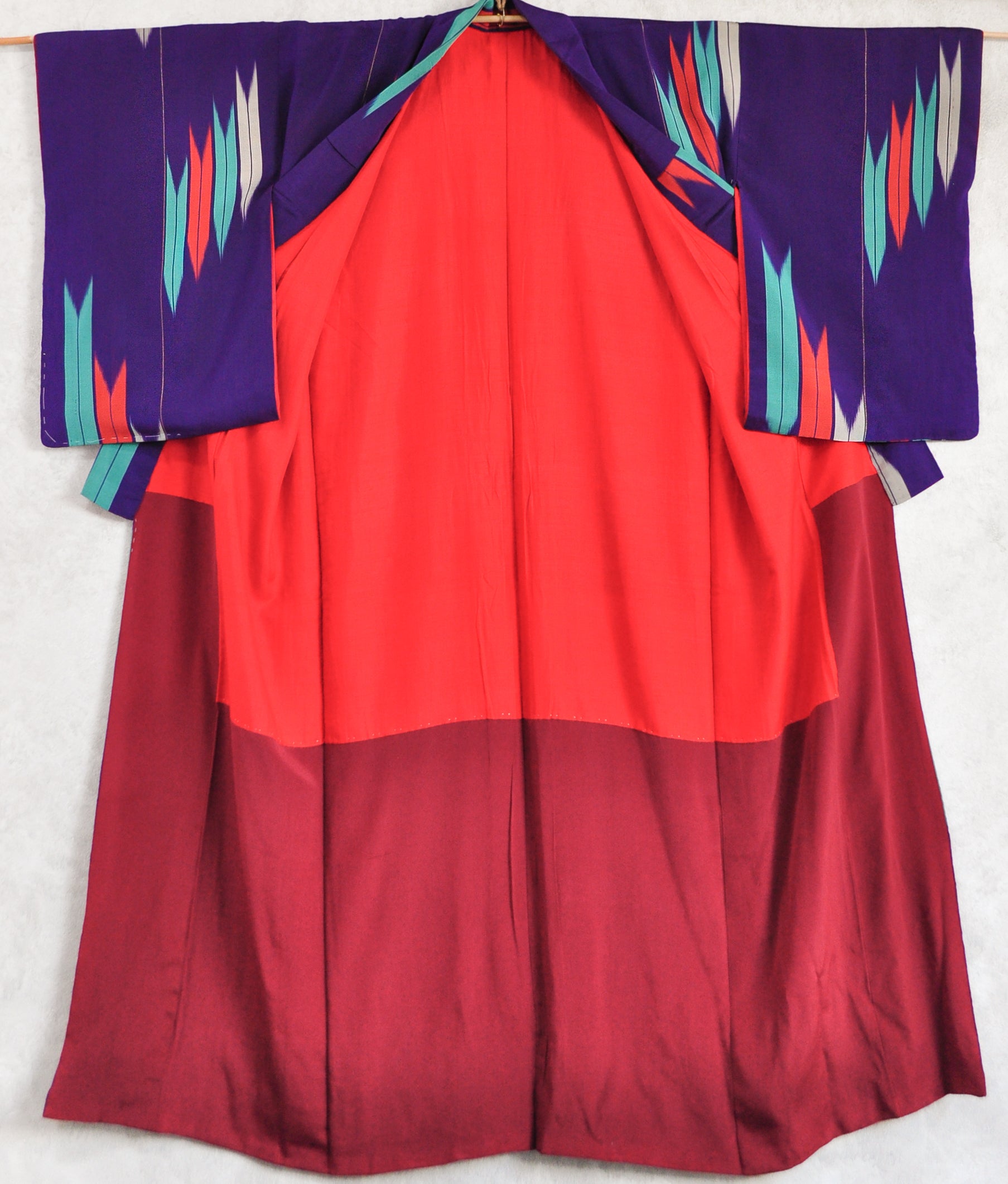 Arrow of Love Taisho Style Antique Silk Kimono