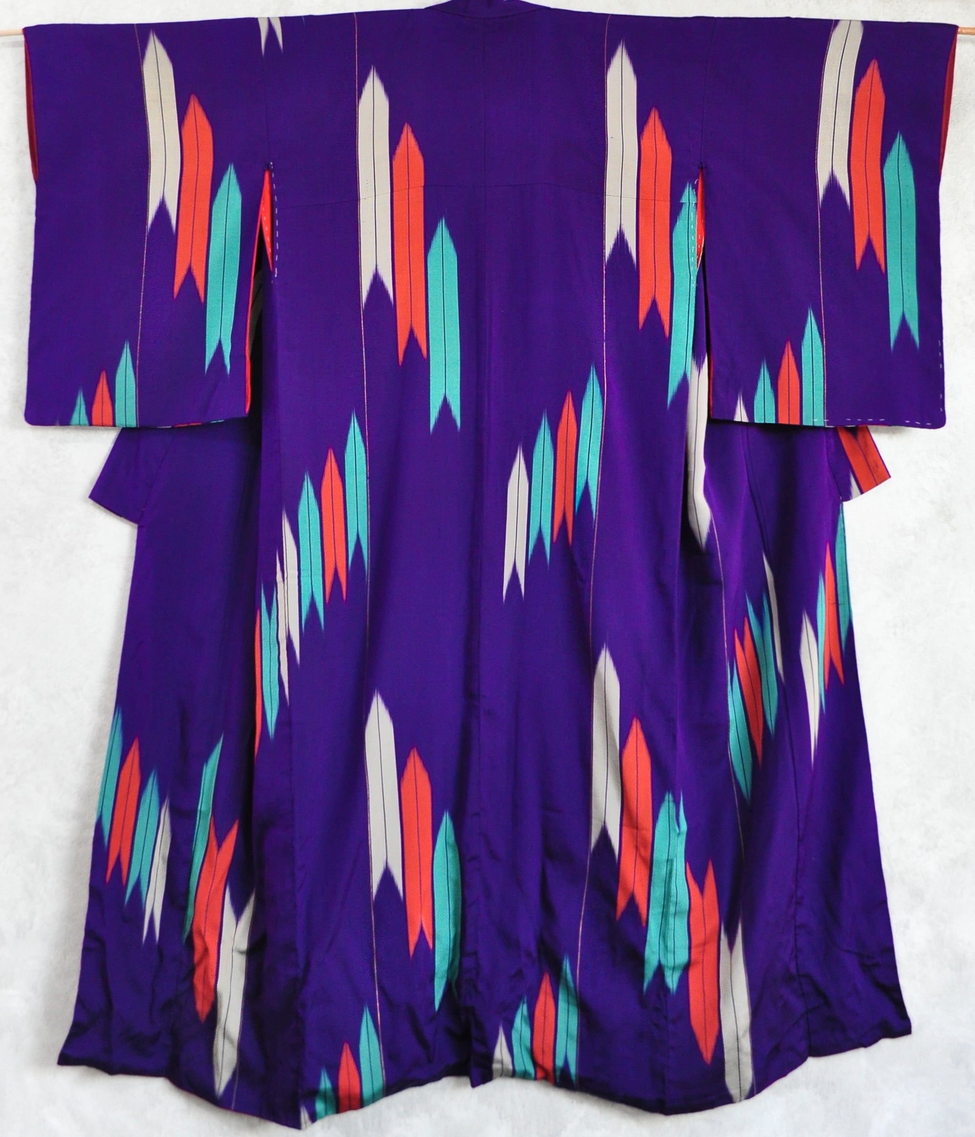 Arrow of Love Taisho Style Antique Silk Kimono