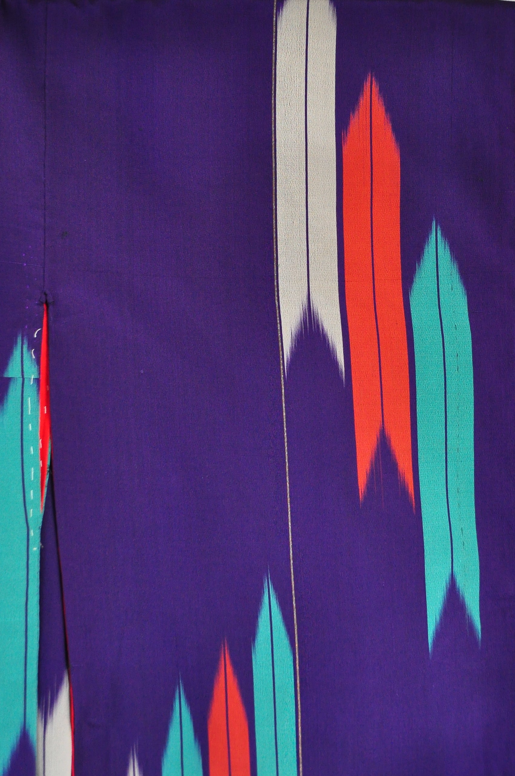 Arrow of Love Taisho Style Antique Silk Kimono