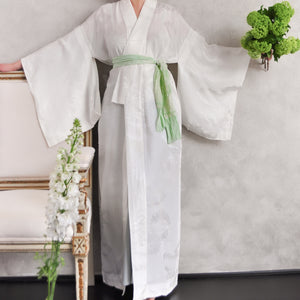 Chrysanthemum and Cloud Vintage Juban Kimono