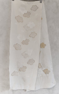 Cherry Blossom Silk Antique Obiage Belt