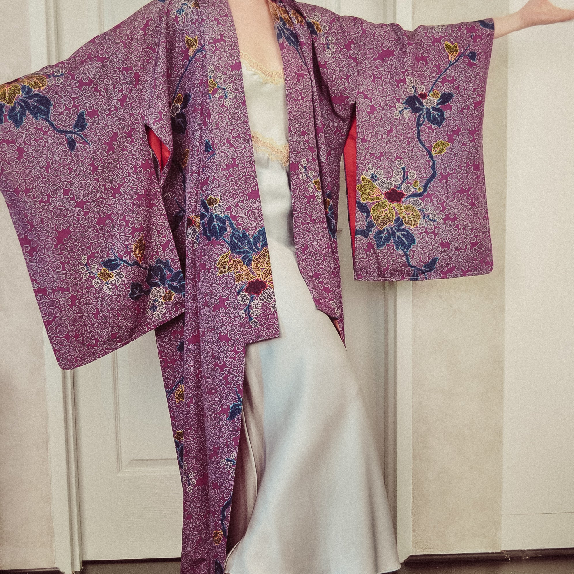 Kaleidoscope Batik Pattern Vintage Kimono