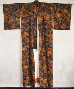 Heart full of blossom 70s Kimono Robe