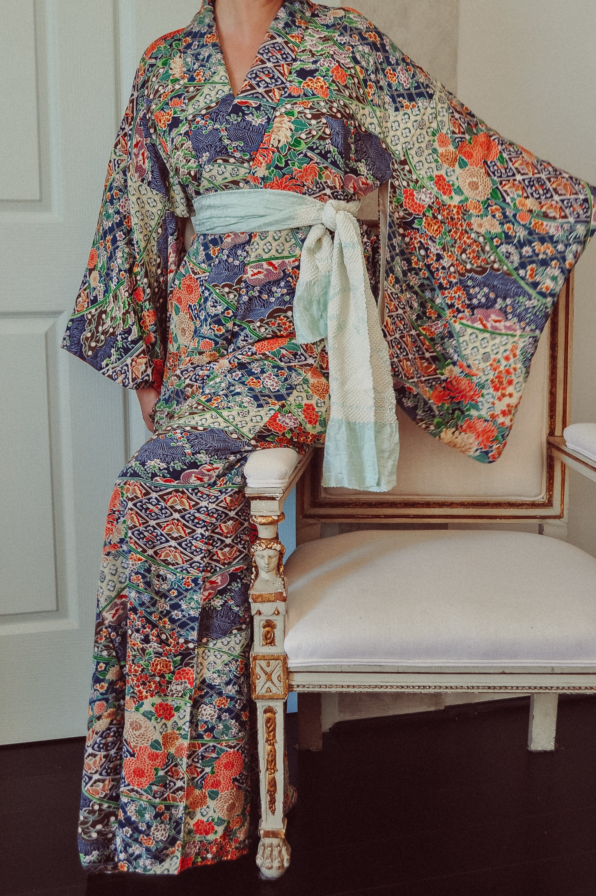 Blue Moon Vintage Kimono