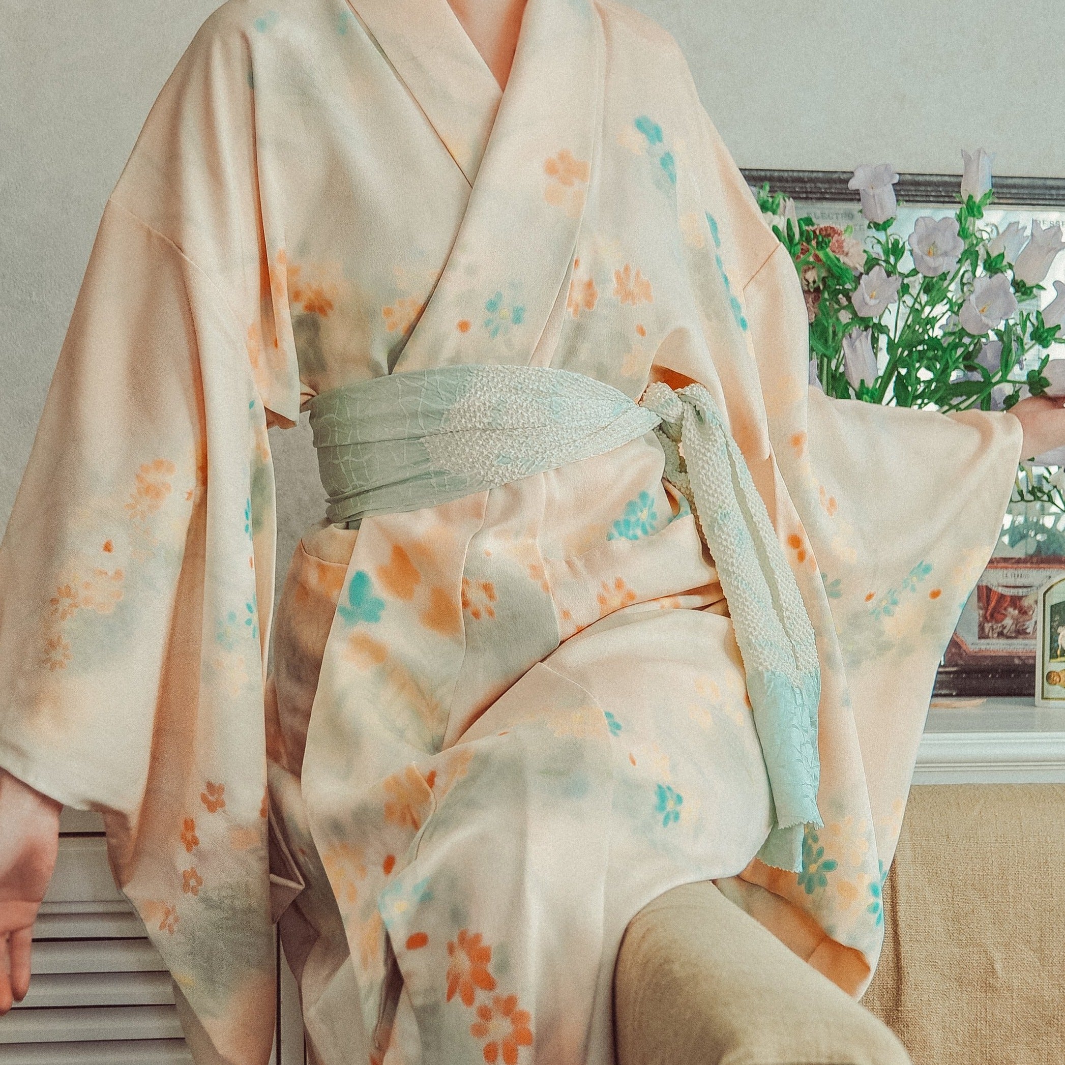 Afterglow 80s Vintage Kimono Robe