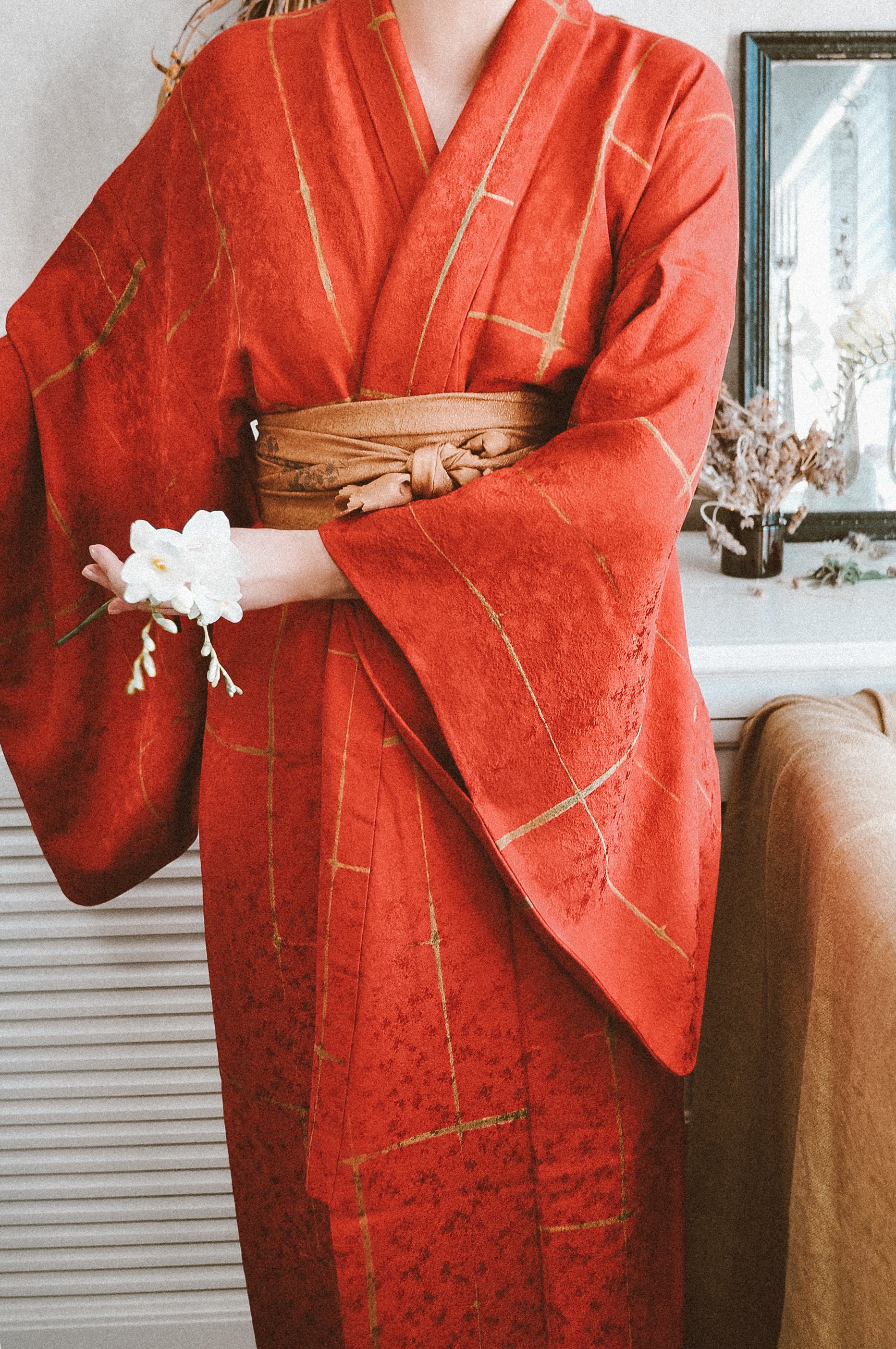 Playa Flamboyan 70s Vintage Kimono Robe