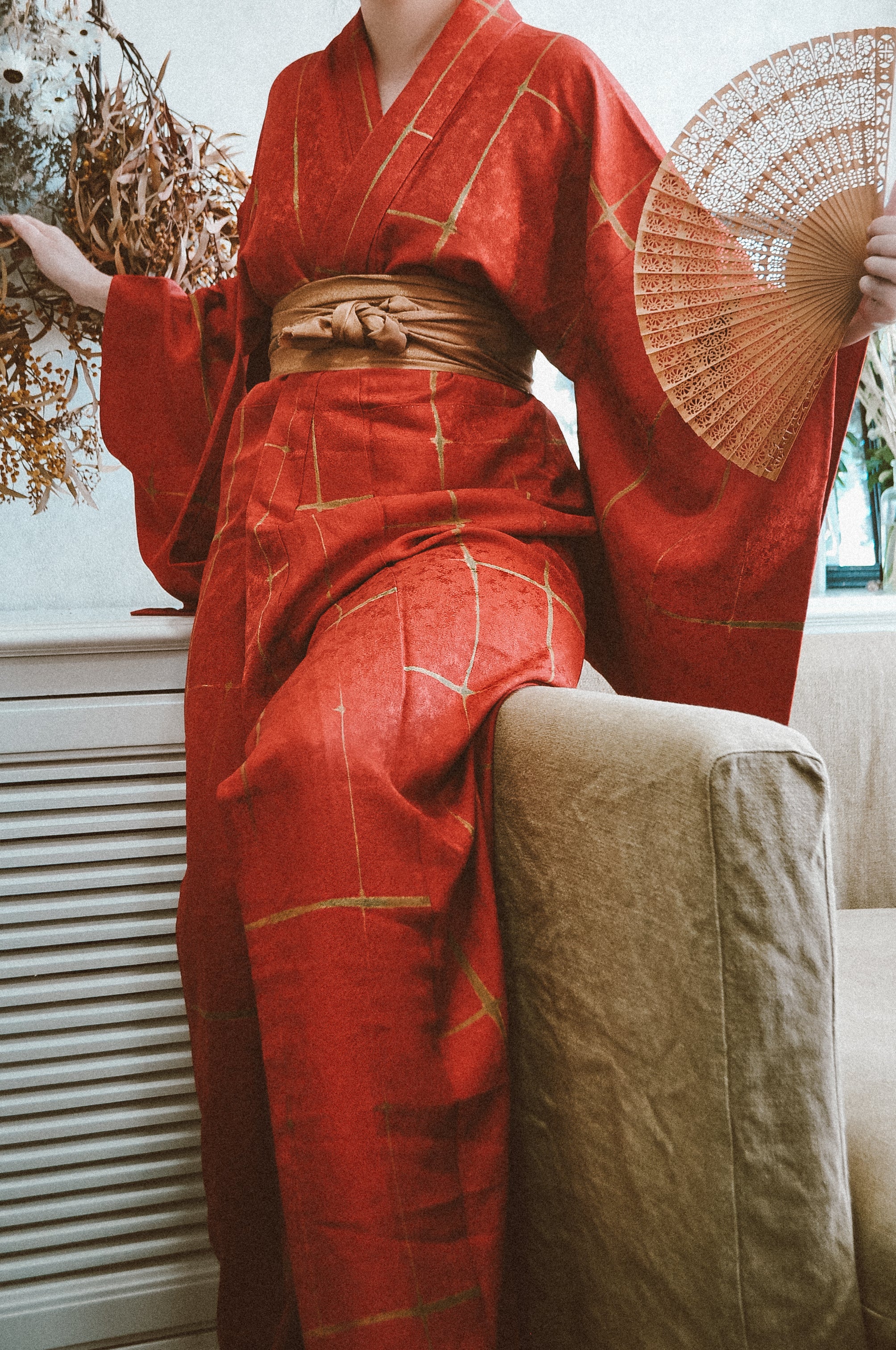 Playa Flamboyan 70s Vintage Kimono Robe