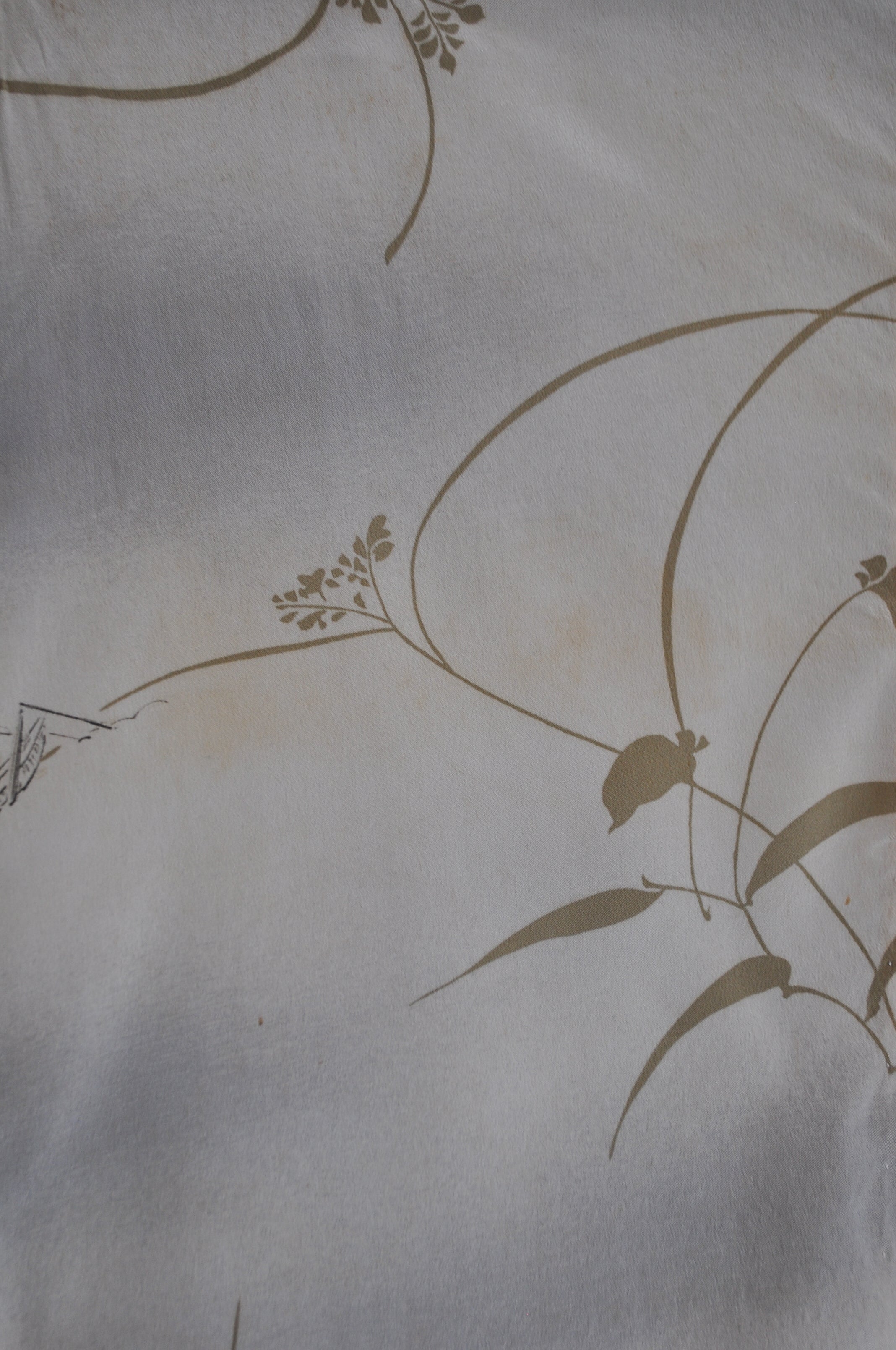 Summer Romance Antique Silk Vintage Juban Kimono