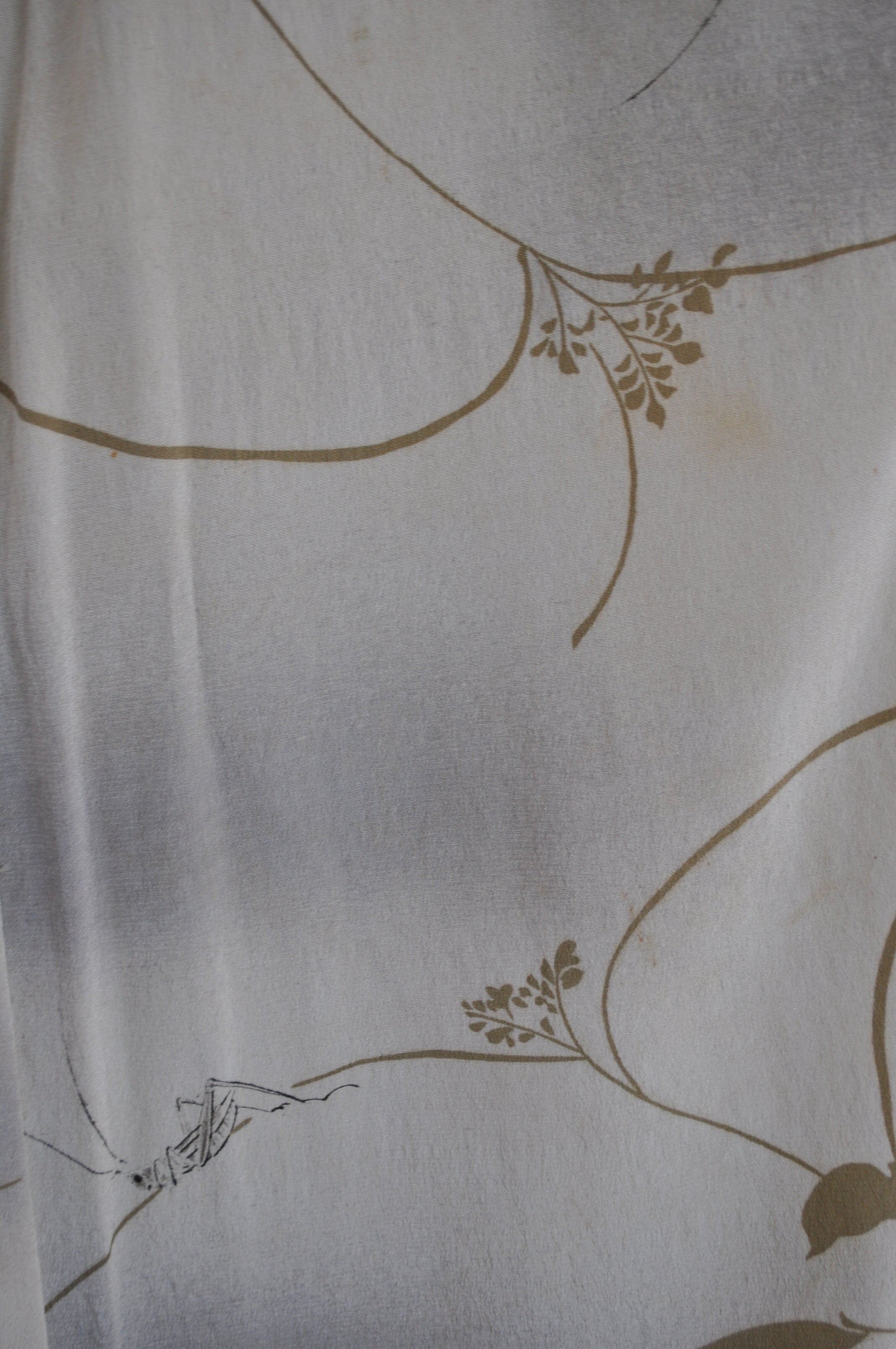 Summer Romance Antique Silk Vintage Juban Kimono