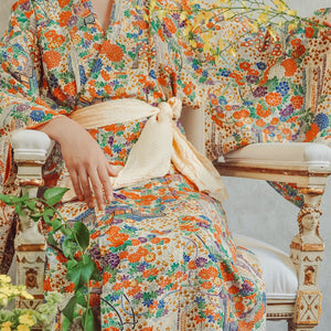 Circa of Blossom 70s Vintage Kimono Robe
